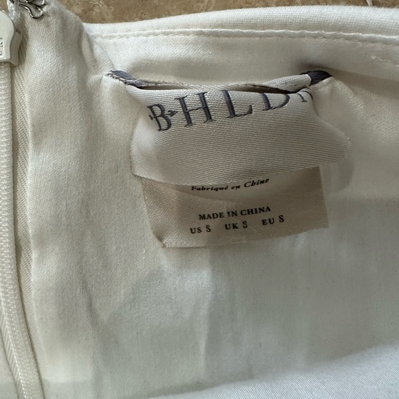 BHLDN Talia Strapless Drop-Waist Mini Dress (D10) - Picture 6 of 6